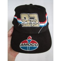 VINTAGE AMOCO ULTIMATE NASCAR #93 DAVE BLANEY INAUGURAL SEASON 1998 HAT CAP OSFA  eb-19198808